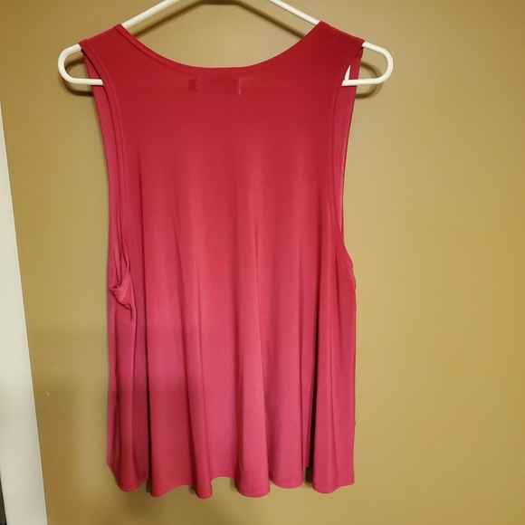 Sympli fuschia asymmetrical hidden pocket vest - Picture 6 of 9